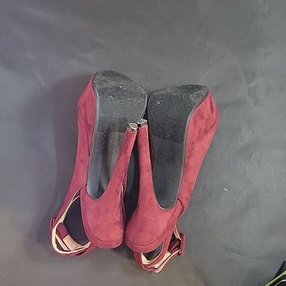 DELICIOUS PEEP TOE ANKLE STRAP HIGH HEEL STILETTOS PUMP G1 - Picture 11 of 12